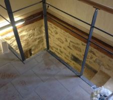 Joint Pierre cage d'escalier