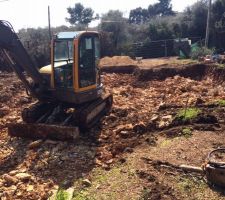 Plateforme de la villa au BRH