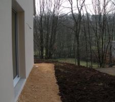 Terrassement fin de chantier