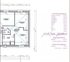 Plans de la future construction