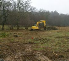 D&eacute;blaiement du terrain