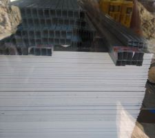 Plafond placo et raillage