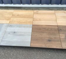Futur carrelage de la terrasse ?