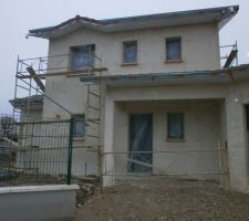 Et voici les travaux de la fa&ccedil;ade