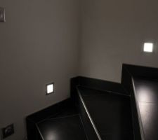 Spots escaliers