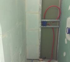 Renfort pour cloison carreau de plâtre