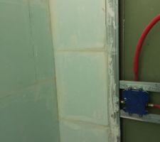 Renfort pour cloison carreau de plâtre
