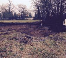 D&eacute;but du terrassement