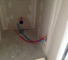 Cloisons toilette terminés