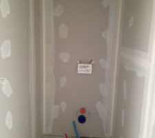Cloisons toilette terminés