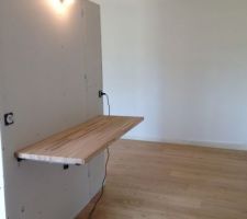 Pose du parquet ch&ecirc;ne