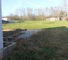 Terrain avant le d&eacute;but des travaux