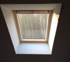 Velux vue côté Jardin