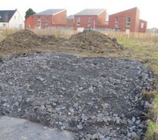 Réalisation de l'accès chantier