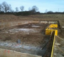 Coffrage des longrines