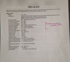 Devis cuisine - But - projet 3 - page 1