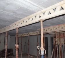 Etayage premiere dalle