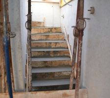 L'escalier est terminé