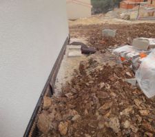 Drain autour de la maison