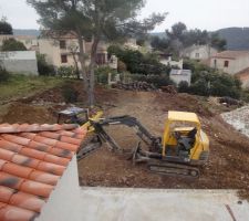 Terrassement du terrain / Remise en forme