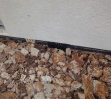 Drain autour de la maison