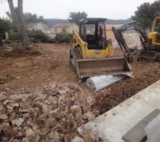 Terrassement du terrain / Remise en forme