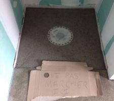 Receveur douche