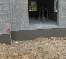 Hydrofuge sur vide sanitaire