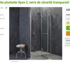 Parois de douche salle de bain!!