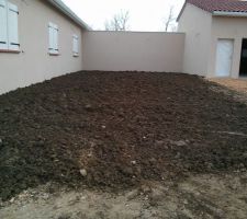 Un beau terrain plat