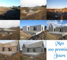 Nos 100 premiers jours de construction en image