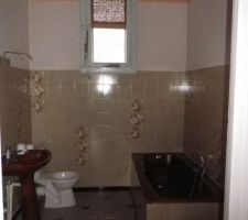 Salle de bain très kitch ! ;)