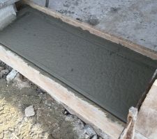 Seuil de la porte d'entrée