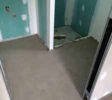 Chape Salle de bain chambre 1