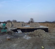 Murs du rdc fa&ccedil;ade sud-ouest