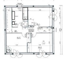 Plan définitf de l'étage