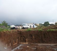 Terrassement général et implantation