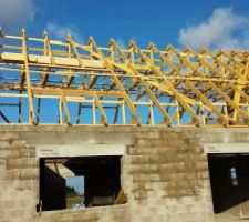 Un grand velux pour le salon d'étage