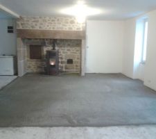 Pr&eacute;paration du sol pour carrelage