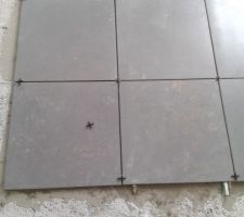 Pose du carrelage