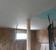 Plafond de l'étage