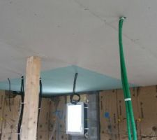 Plafond de l'étage