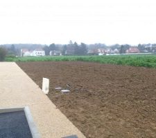 Photo de notre terrain viabilis&eacute; :-)