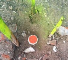 Bornage du terrain apres division => OK