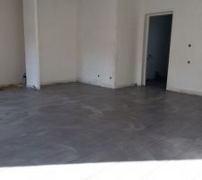 Platre fait, enfin le carrelage !!!!