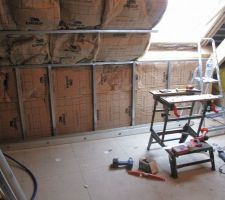 Pièce au dessus du garage
