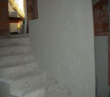 Escalier beton