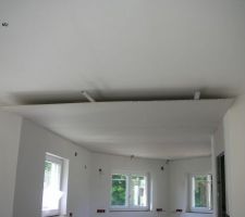 Faux plafond dans cuisine