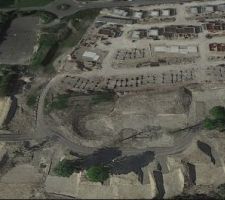 Vue google apres demarrage des constructions