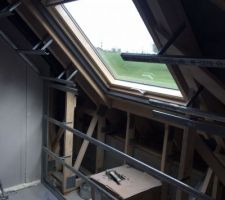 Rails sous velux